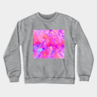 Vibrant Abstract Painting Crewneck Sweatshirt